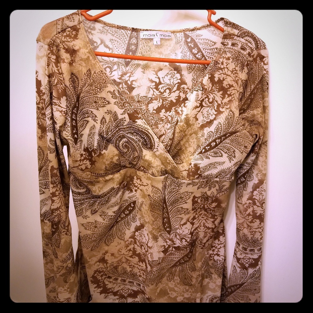 Sheer bell sleeves EUC